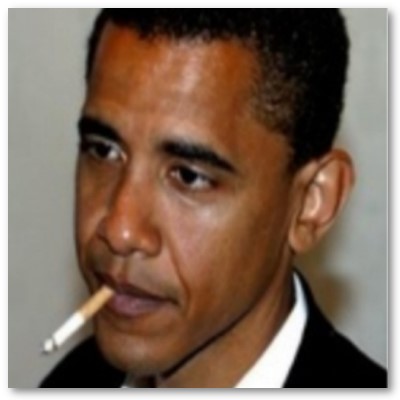 barack obama smoking a cigarette. Barack Obama#39;s smoking,